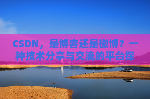 CSDN，是博客还是微博？一种技术分享与交流的平台探讨